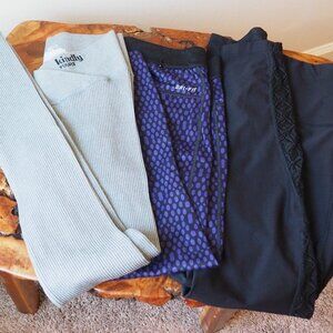 Set of Three Workout Pants By Kindly Yours, Nike and Xersion
